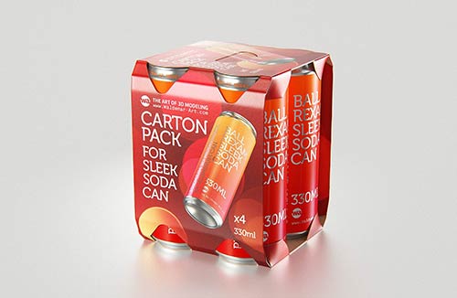Premium packaging 3d model of Tetra Pack Prisma EDGE 250ml with tethered cap DreamCap 26 Pro