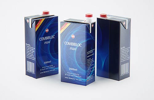 SIG combiBloc Compact 250ml with combiSmart closure packaging 3D model