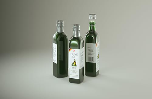 Elise - 3d model of bottles