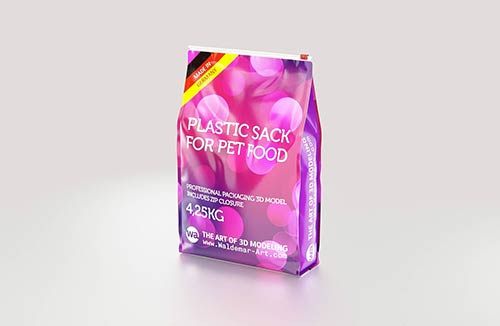 Elopak 3d model - Pure-Pak Classic 500ml packaging 3d model