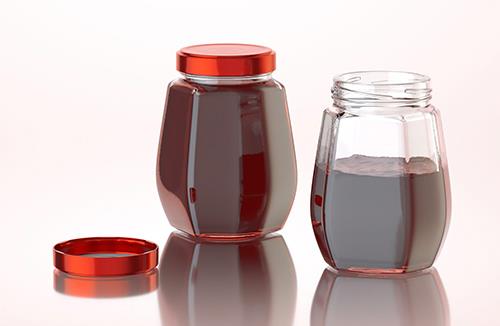 Jumeaux - 3D model of bottle for a wine or vinegar