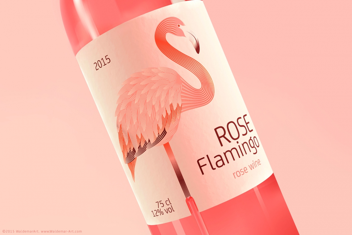 Rose Flamingo - rose wine